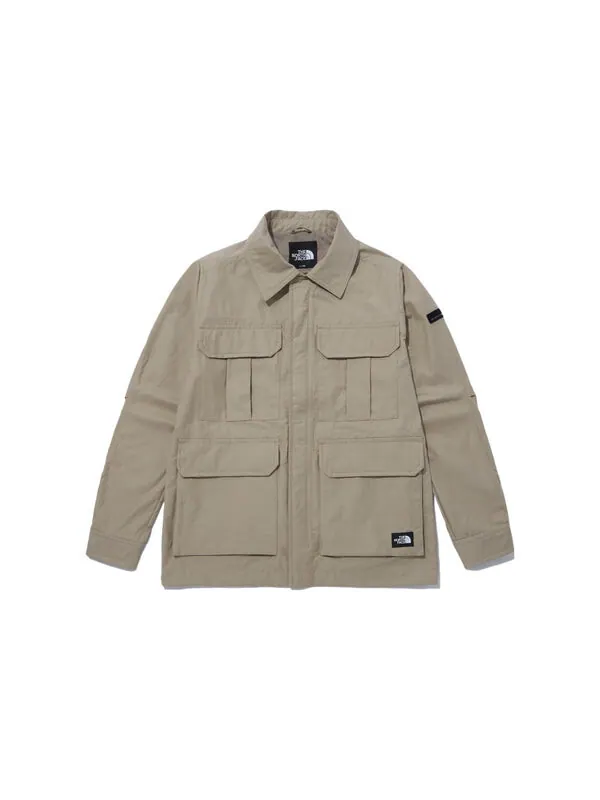 Куртка utility jacket 'brown' The North Face — изображение 2 из 4, коричневый