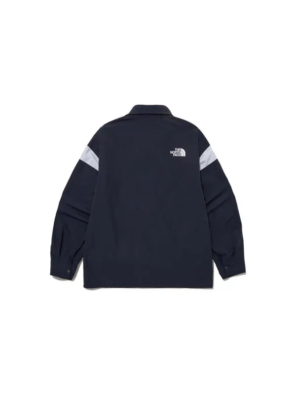 Куртка olema coach jacket 'navy' The North Face — изображение 2 из 3, темно-синий