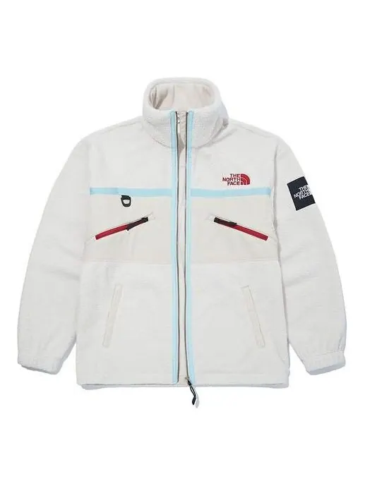 Куртка steep fleece jacket 'white' The North Face — изображение 1 из 4, белый