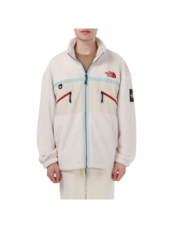 Куртка steep fleece jacket 'white' The North Face — изображение 4 из 4, белый
