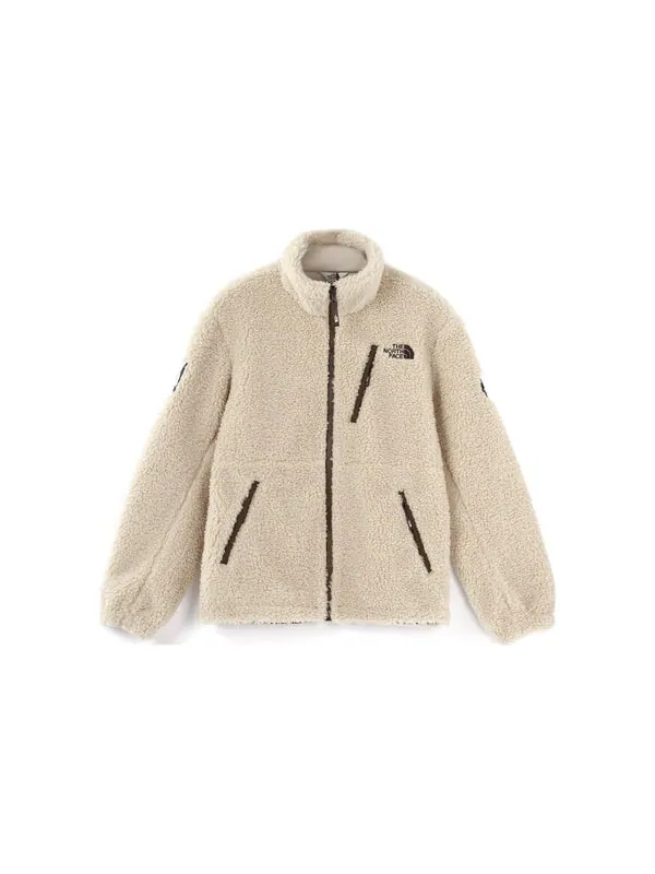 Куртка full zip fleece jacket 'beige' The North Face — изображение 2 из 3, бежевый