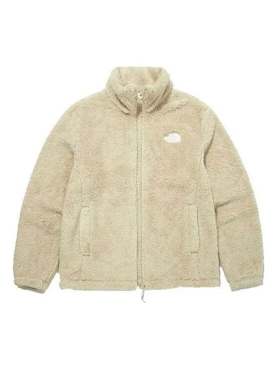 Куртка compy fleece zip up 'beige' The North Face — изображение 1 из 3, бежевый