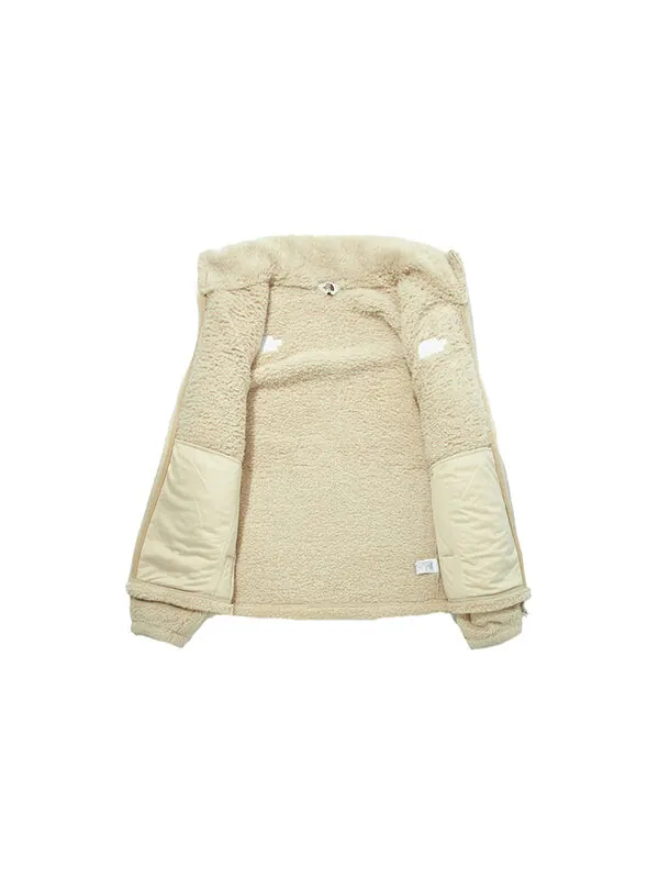 Куртка compy fleece zip up 'beige' The North Face — изображение 3 из 3, бежевый