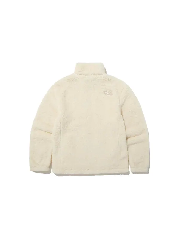 Куртка comfy fleece jacket 'white' The North Face — изображение 2 из 2, белый