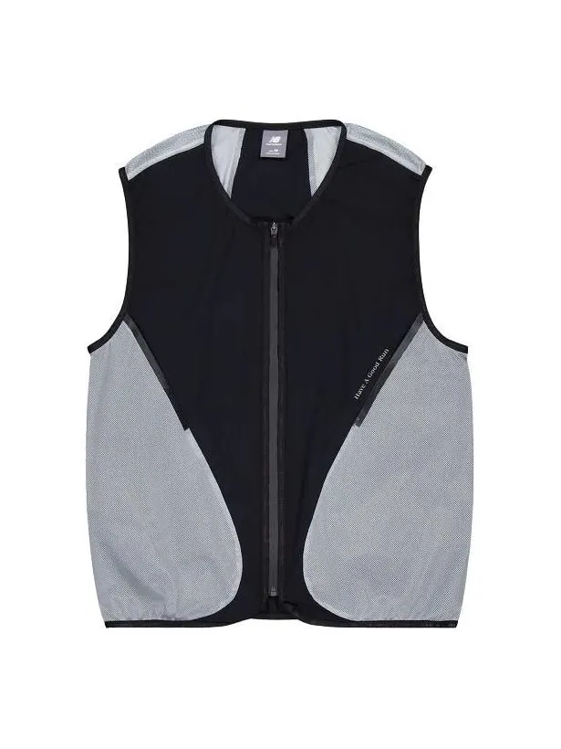 Жилет New Balance Vest With Mesh Pocket 'Black' — изображение 1 из 6, черный