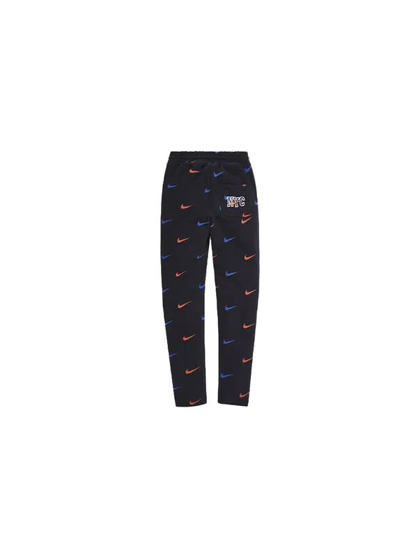 Брюки x nike new york knicks aop fleece pant 'black' Kith — 3