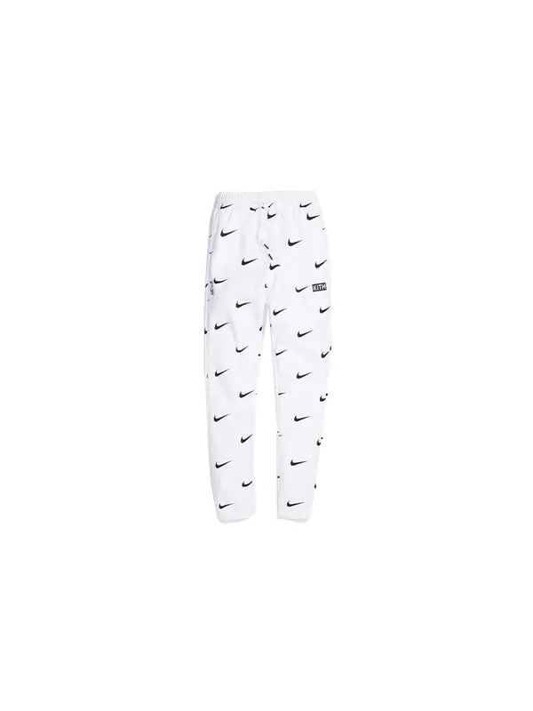 Брюки x nike for new york knicks aop fleece pant 'white' Kith — 2