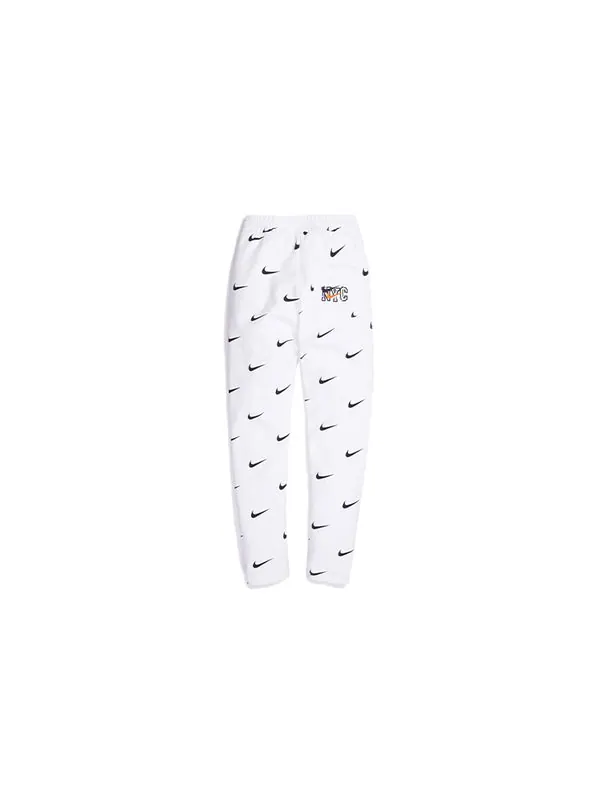 Брюки x nike for new york knicks aop fleece pant 'white' Kith — 3