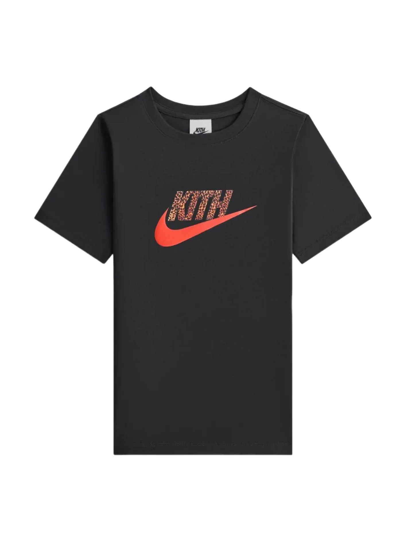 (P.S.) Футболка KITH x Nike с леопардовым принтом — изображение 1 из 2, черный