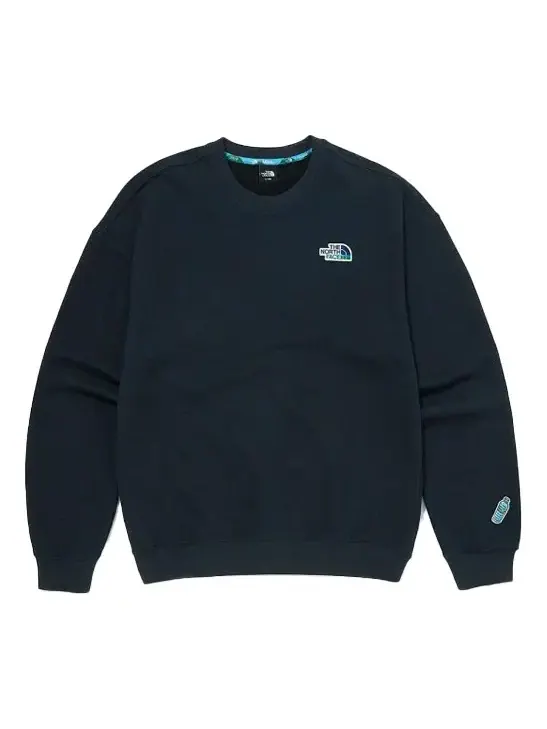 Свитер essential overfit eco sweater 'black' The North Face — изображение 1 из 2, черный
