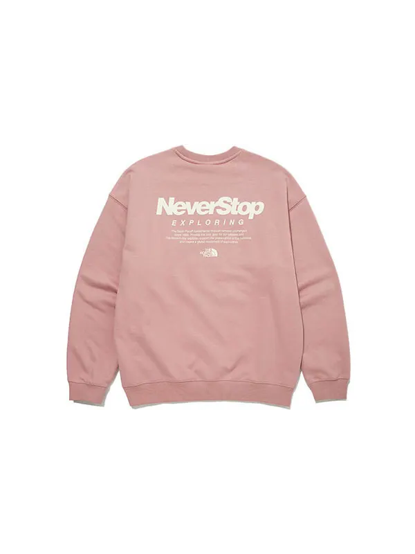 Свитер logo sweater 'pink' The North Face — изображение 3 из 3, розовый
