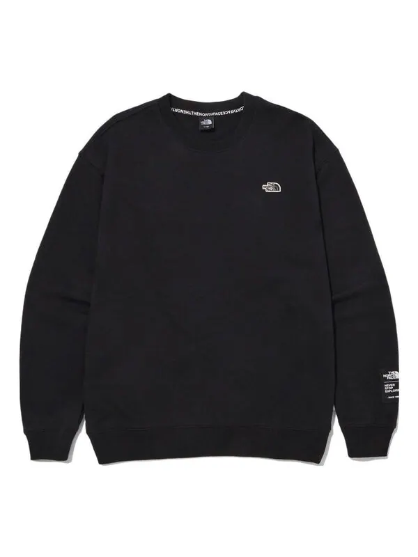 Свитер essential ss22 logo sweater 'black' The North Face — изображение 1 из 3, черный