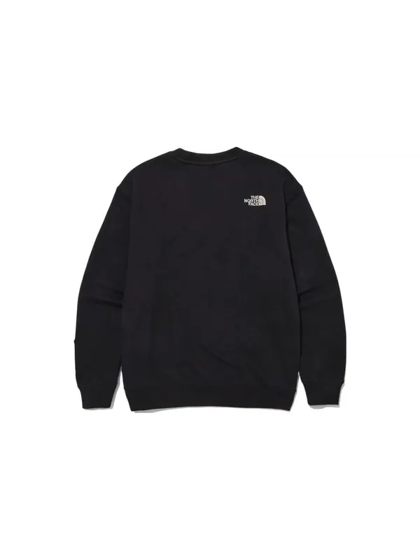 Свитер essential ss22 logo sweater 'black' The North Face — изображение 3 из 3, черный