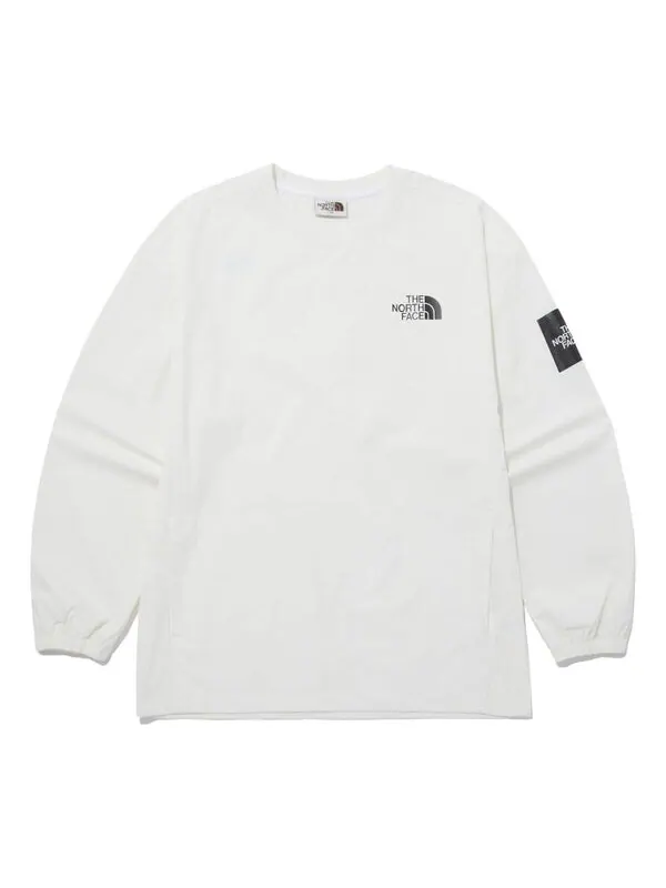 Футболка white label long sleeve t-shirt 'white' The North Face — изображение 1 из 3, белый