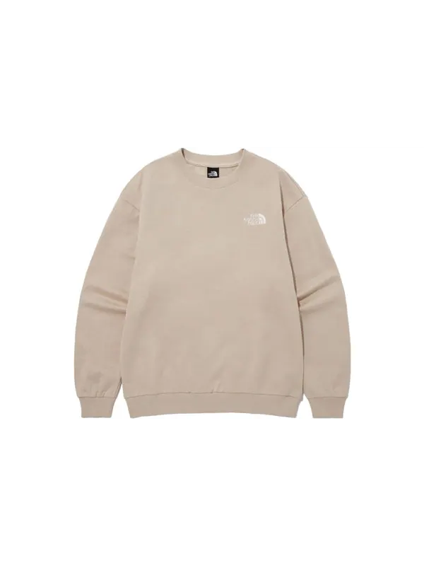 Свитер cotton essential sweatshirt 'brown' The North Face — изображение 2 из 3, коричневый