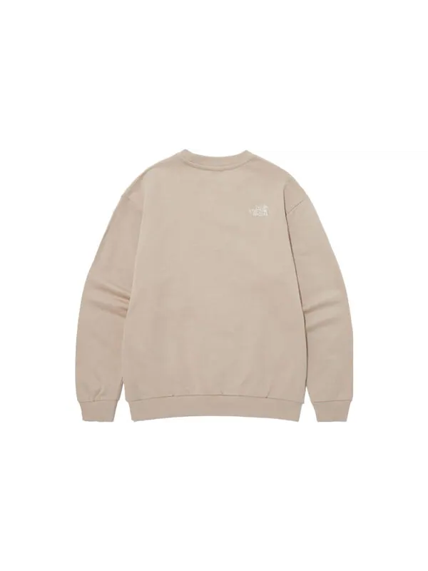 Свитер cotton essential sweatshirt 'brown' The North Face — изображение 3 из 3, коричневый