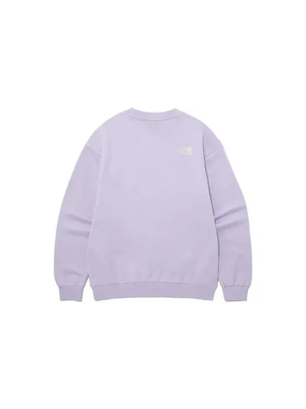 Свитер cotton essential sweatshirt 'purple' The North Face — изображение 3 из 3, фиолетовый