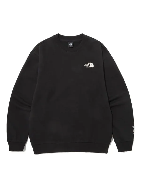 Свитер essential sweatshirt 'black' The North Face — изображение 1 из 2, черный