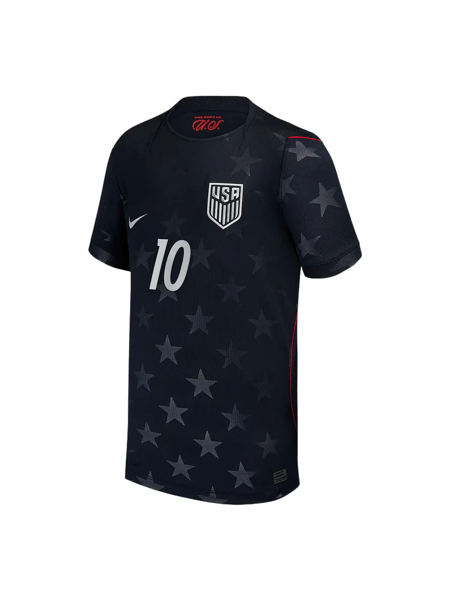 Детская футболка с принтом Christian Pulisic USMNT 2026 Stadium Away Dri-FIT Jersey Nike — изображение 2 из 2, синий