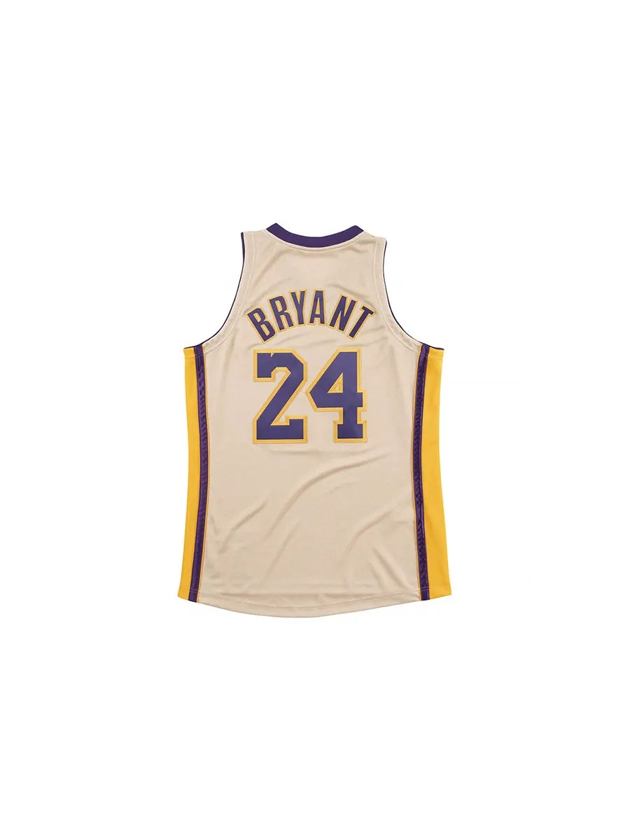 Джерси Mitchell & Ness NBA Premium Gold Jersey Los Angeles Lakers 2008-09 Kobe Bryant 'Beige' — изображение 2 из 2, бежевый