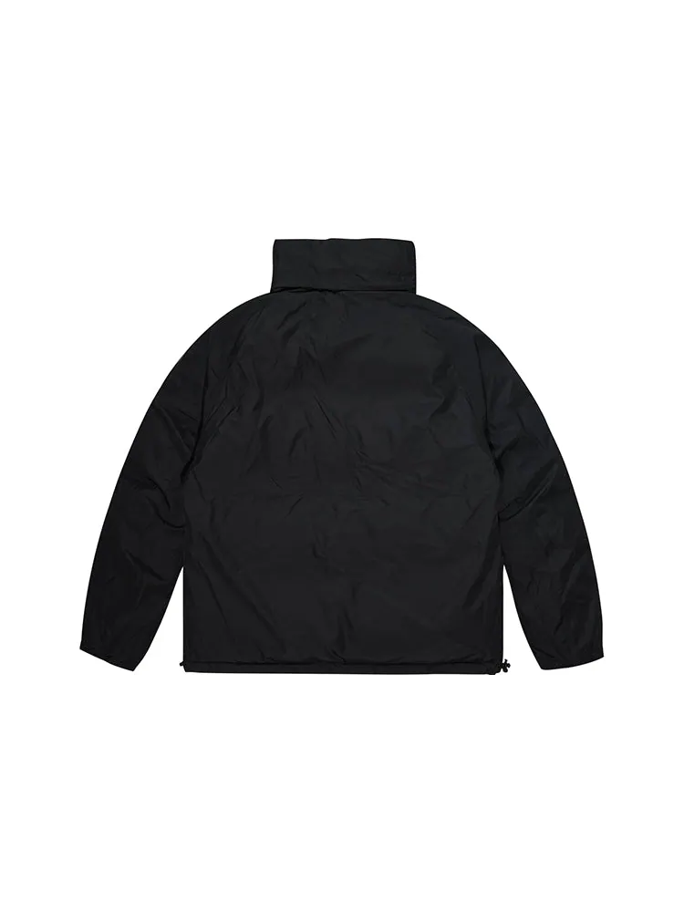 Куртка New Balance Classic Reversible Puffer Jacket 'Black Green' — изображение 4 из 6, черный