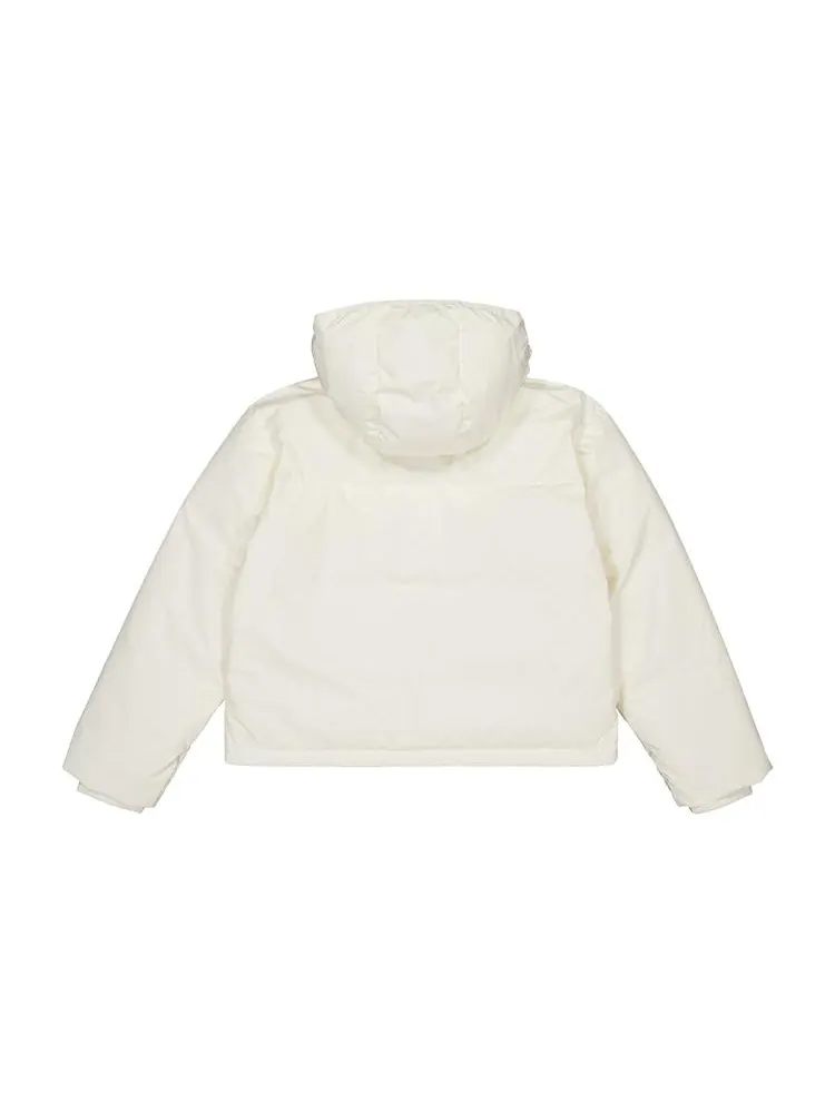 Куртка New Balance Puffer Down Jacket 'White' — изображение 2 из 4, белый