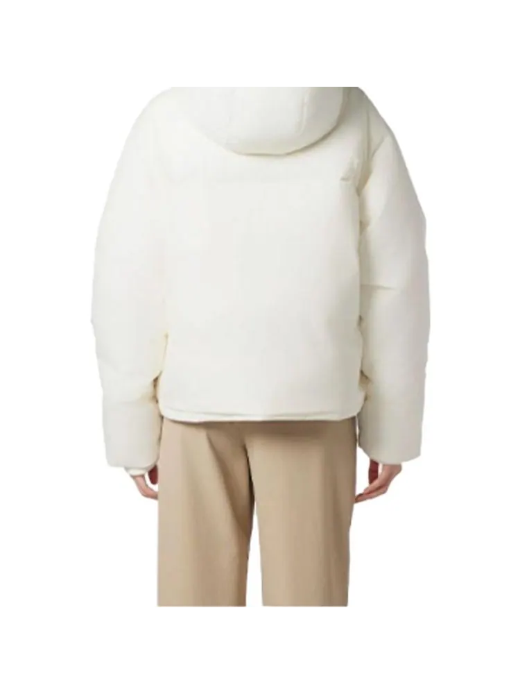 Куртка New Balance Puffer Down Jacket 'White' — изображение 4 из 4, белый