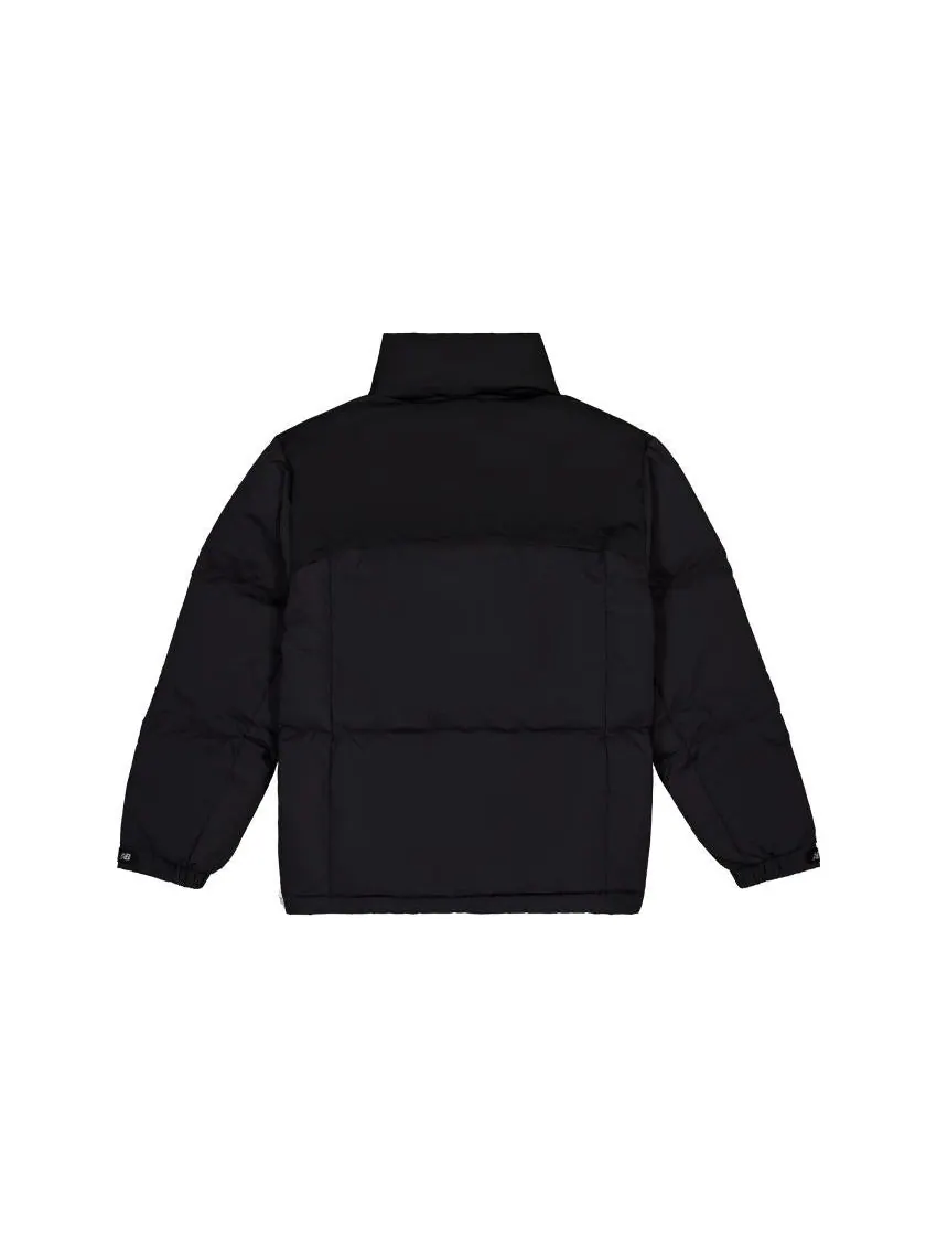 Куртка New Balance Winter Puffer Coat 'Black' — изображение 2 из 2, черный