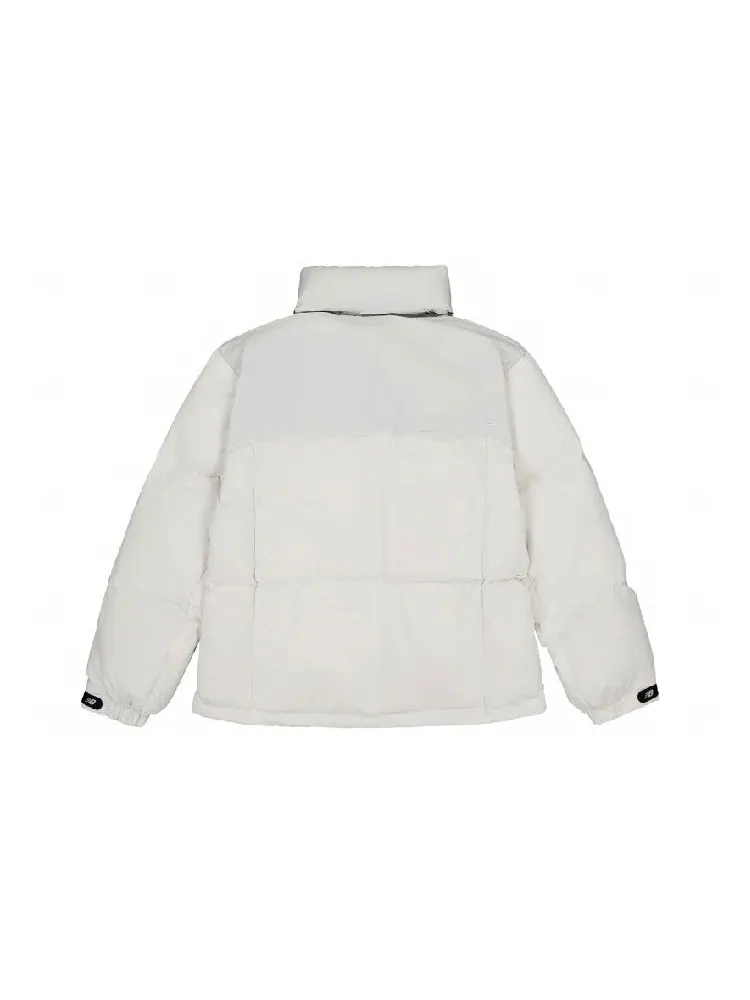Пальто New Balance Winter Puffer Coat 'White' — изображение 2 из 2, белый