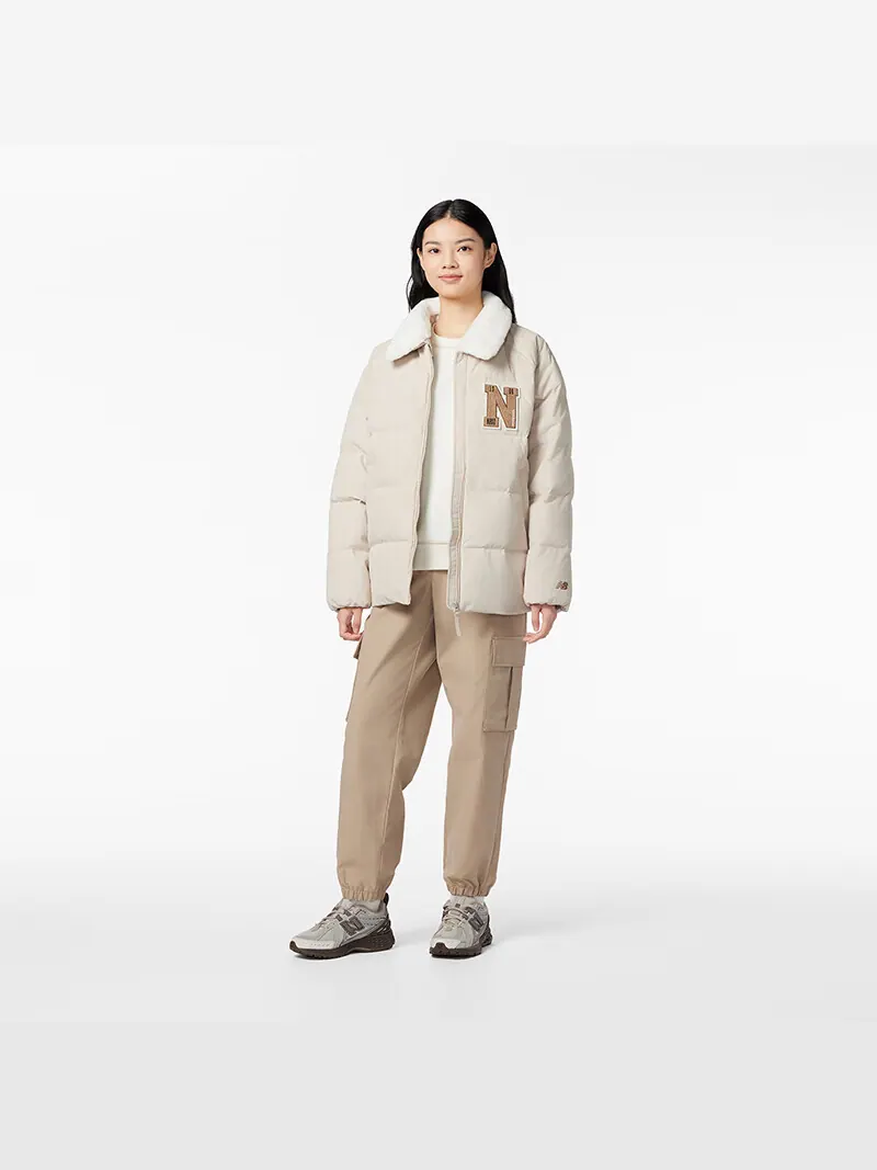Женский пуховик New Balance — изображение 3 из 5, хаки