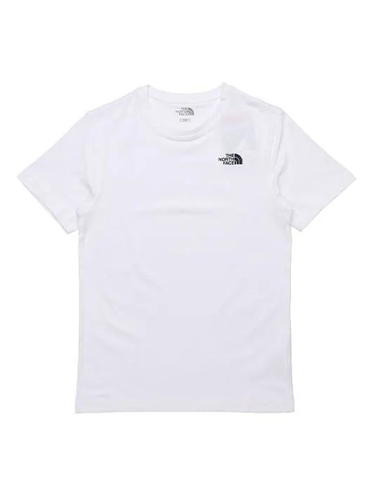 Футболка simple dome t-shirt 'white' The North Face — изображение 1 из 2, белый