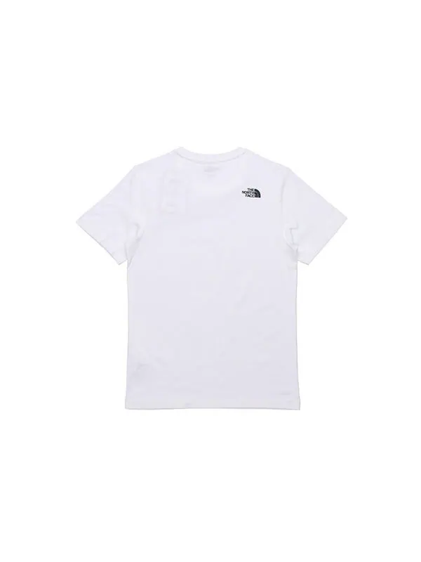 Футболка simple dome t-shirt 'white' The North Face — изображение 2 из 2, белый