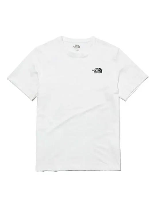 Футболка simple dome t-shirt 'white' The North Face — изображение 1 из 2, белый