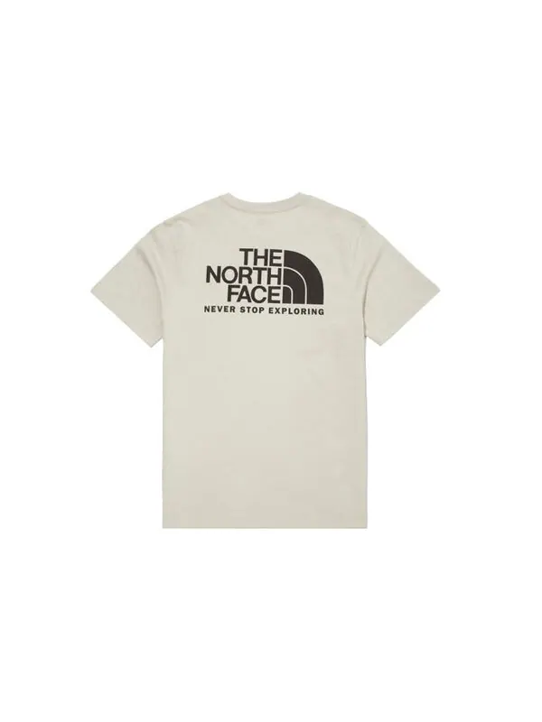 Футболка tnf logo ex t-shirt 'beige' The North Face — изображение 2 из 2, бежевый