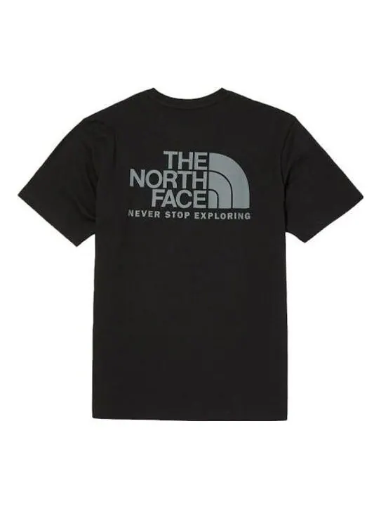 Футболка cotton logo t-shirt 'black' The North Face — изображение 1 из 2, черный