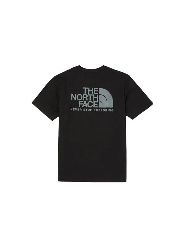 Футболка cotton logo t-shirt 'black' The North Face — изображение 2 из 2, черный