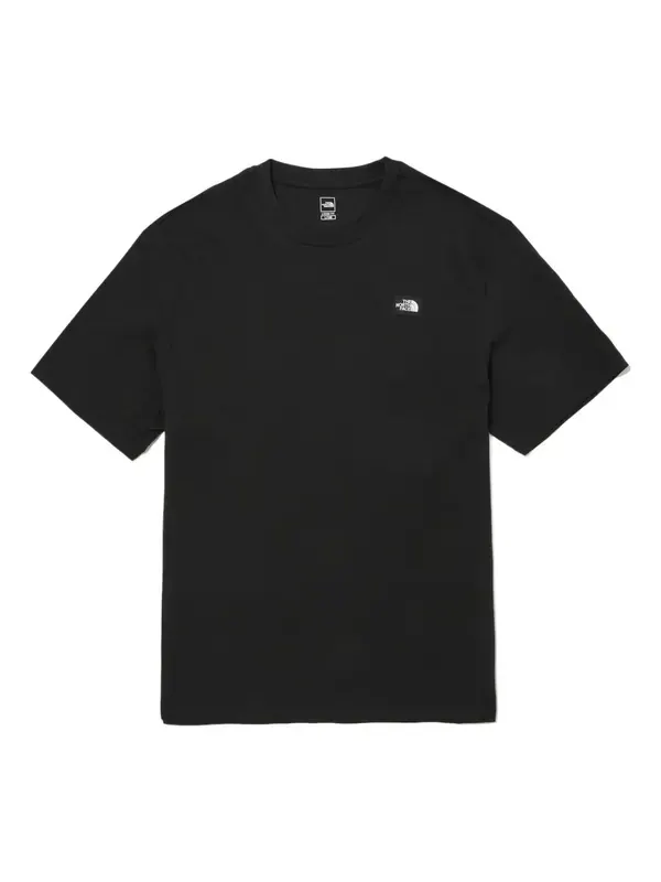 Футболка cotton overfit t-shirt 'black' The North Face — изображение 1 из 2, черный