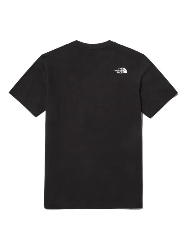 Футболка cotton basic t-shirt 'black' The North Face — изображение 2 из 2, черный