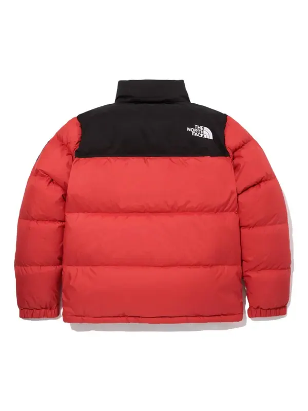 Куртка down jacket 'red black' The North Face — изображение 2 из 3, красный/черный