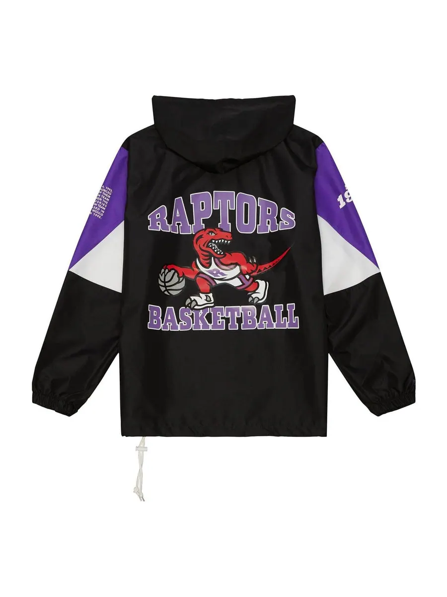 Куртка Mitchell & Ness x NBA Team Origins Pullover Anorak 'Toronto Raptors' — изображение 2 из 2, черный