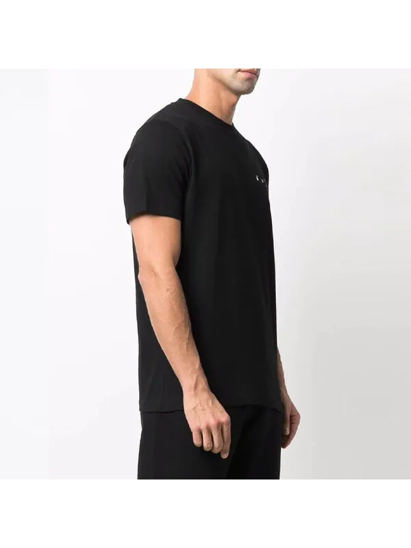 Футболка men's solid color caravaggio arrow short sleeve black t-shirt Off-White — изображение 3 из 4, черный