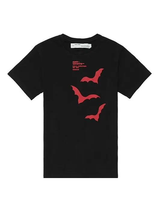 Футболка printing short sleeve ordinary version black Off-White — изображение 1 из 4, черный