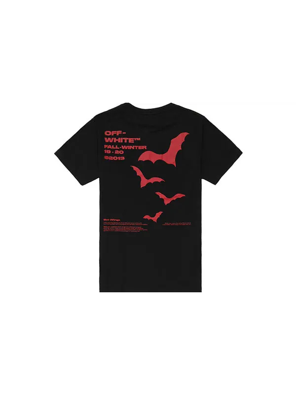 Футболка printing short sleeve ordinary version black Off-White — изображение 2 из 4, черный