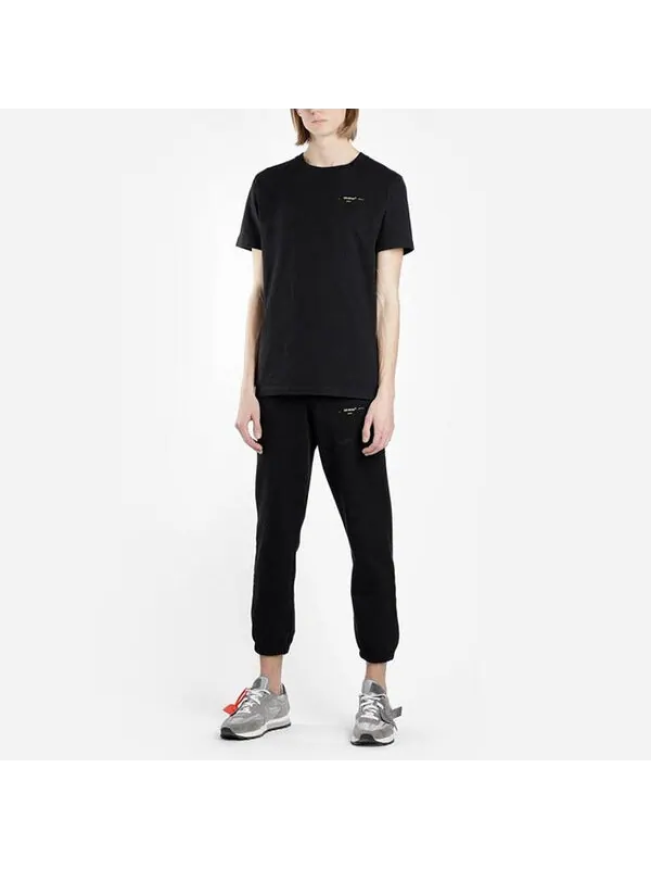 Футболка acrylic arrows short sleeve slim Off-White — изображение 3 из 4, черный