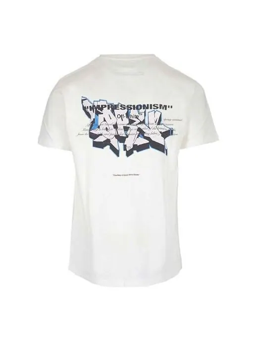 Футболка short sleeve mens logo normal fit Off-White — изображение 1 из 4, белый