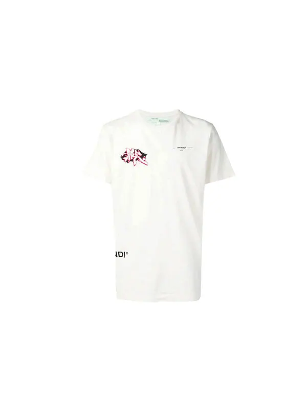 Футболка short sleeve mens logo normal fit Off-White — изображение 2 из 4, белый