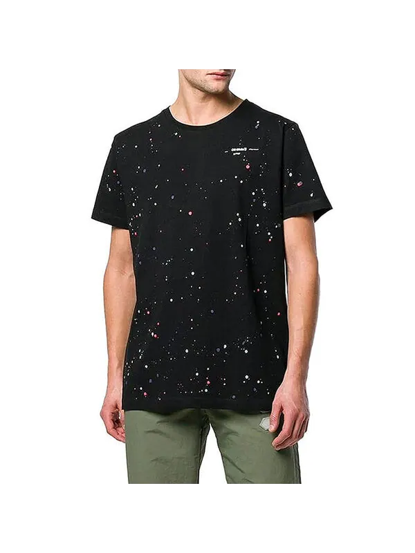 Футболка printing short sleeve black Off-White — изображение 3 из 4, черный