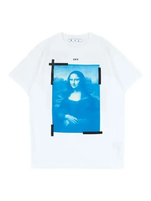 Футболка ss21 pattern printing short sleeve white Off-White — изображение 1 из 4, белый