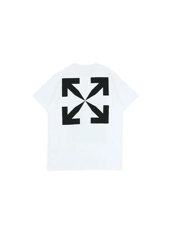 Футболка ss21 pattern printing short sleeve white Off-White — изображение 2 из 4, белый