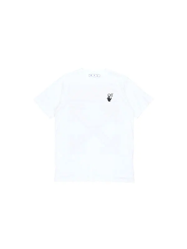 Футболка ss21 back arrow logo printing round neck pullover short sleeve white Off-White — изображение 2 из 4, белый